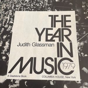 Vintage Year in Music 1979 Columbia House Collectible Hardback